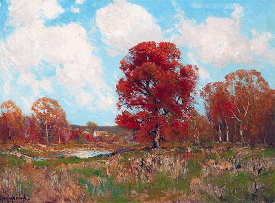 Julian Onderdonk | Fall Landscape, undated | Giclée Canvas Print