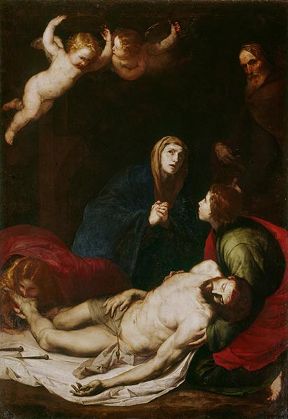 Kreuzabnahme, 1637 von Jusepe de Ribera | Leinwand-Kunstdruck