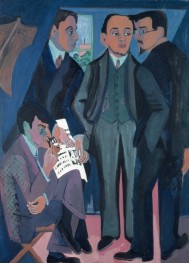 Eine Künstlergemeinschaft, 1925 | Ernst Ludwig Kirchner