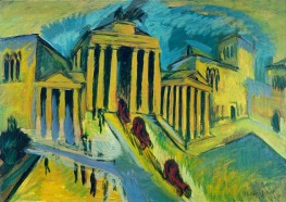 Brandenburger Tor, Berlin, 1915 | Ernst Ludwig Kirchner