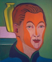 Head of the Artist (self-Portrait), 1925 | Ernst Ludwig Kirchner