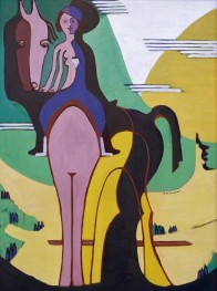 Rider, 1931 by Ernst Ludwig Kirchner | Canvas Print
