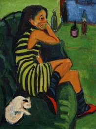 Artiste – Marcella, 1910 by Ernst Ludwig Kirchner | Canvas Print