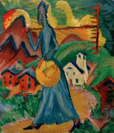 Alpine Life, 1920 by Ernst Ludwig Kirchner | Canvas Print