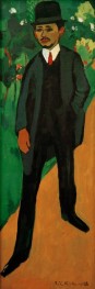 Portrait Erich Heckel, 1923 by Ernst Ludwig Kirchner | Canvas Print