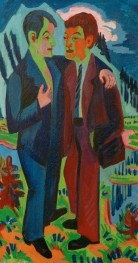 Friends, 1924 by Ernst Ludwig Kirchner | Canvas Print