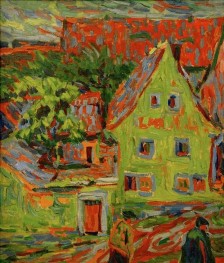 Green House, 1906 by Ernst Ludwig Kirchner | Canvas Print