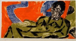 Portrait Otto Mueller, 1915 | Ernst Ludwig Kirchner