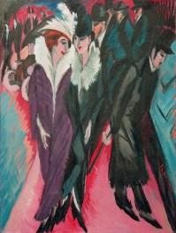 The Street, 1913 by Ernst Ludwig Kirchner | Canvas Print