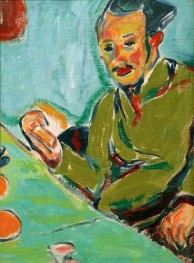 Image of Erich Heckel, 1909 by Ernst Ludwig Kirchner | Canvas Print