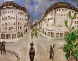 Street at Schöneberg City Park, 1913 | Ernst Ludwig Kirchner