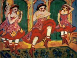 Czardas Dancers, 1920 | Ernst Ludwig Kirchner