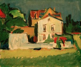 the White House (Moritzburg House), 1910 | Ernst Ludwig Kirchner