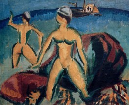 Bathers (Fehmarn), 1912 | Ernst Ludwig Kirchner