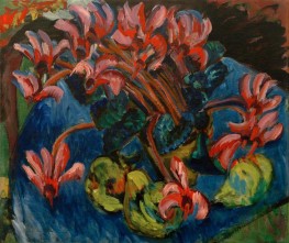 Cyclamen at Christmas, 1917 | Ernst Ludwig Kirchner