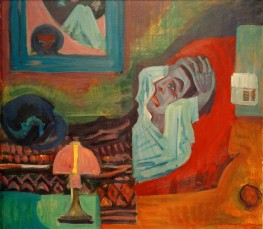 Sick Man in the Night (The Sick Man), 1920 | Ernst Ludwig Kirchner