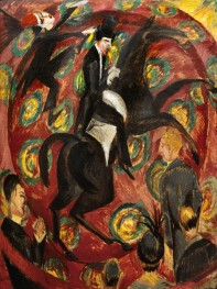 Circus Rider, 1914 by Ernst Ludwig Kirchner | Canvas Print