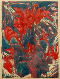 Cyclamen, 1919 by Ernst Ludwig Kirchner | Paper Art Print
