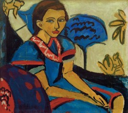 Fränzi, 1911 | Ernst Ludwig Kirchner