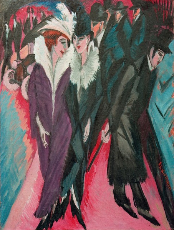 The Street, 1913 | Ernst Ludwig Kirchner | Giclée Canvas Print
