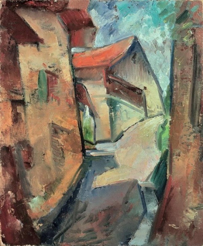 Village,  | Ernst Ludwig Kirchner | Giclée Canvas Print