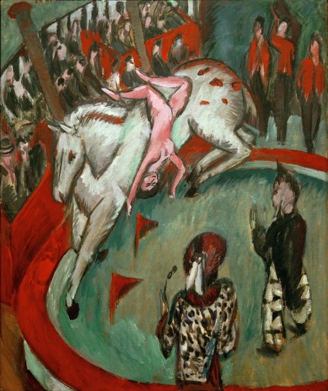 Circus Rider, 1913 | Ernst Ludwig Kirchner | Giclée Canvas Print
