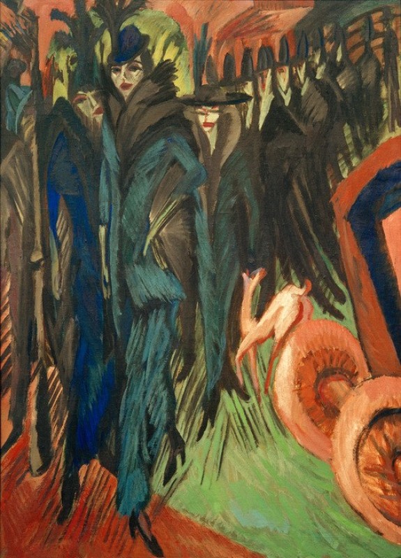 Friedrichstraße, Berlin, 1914 | Ernst Ludwig Kirchner | Giclée Canvas Print
