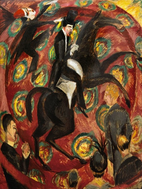 Circus Rider, 1914 | Ernst Ludwig Kirchner | Giclée Canvas Print