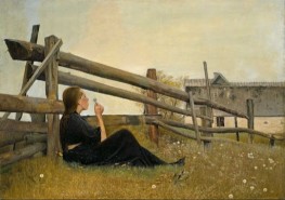 In the Month of June, 1899 by Laurits Andersen Ring | Canvas Print