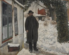 At the Old House, 1919-1922 by Laurits Andersen Ring | Canvas Print