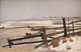 Thaw Break, 1901 by Laurits Andersen Ring | Canvas Print