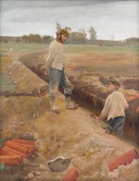 Drain Pipe Diggers, 1885 | Laurits Andersen Ring