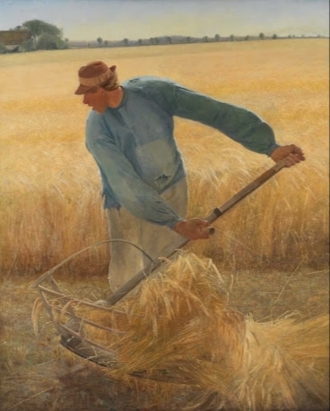 Harvest, 1885 | Laurits Andersen Ring | Giclée Canvas Print
