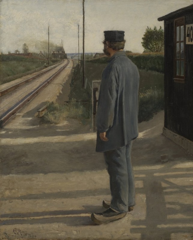 The Lineman, c.1884/06 | Laurits Andersen Ring | Giclée Canvas Print