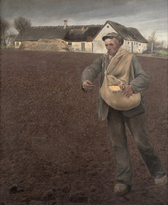 The Sower, 1910 | Laurits Andersen Ring | Giclée Canvas Print