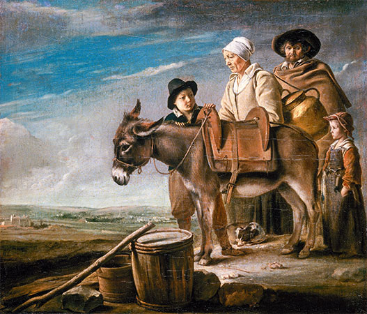 Milkmaid's Family, c.1641 | Le Nain Brothers