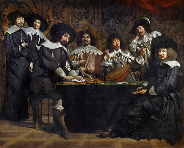 The Academy, c.1640/49 | Le Nain Brothers