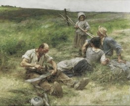 Haymaking, 1887 | Leon-Augustin Lhermitte