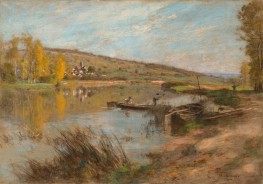 Sand Quay, Chartèves, 1904 by Leon-Augustin Lhermitte | Paper Art Print