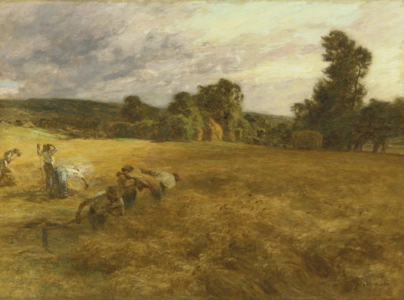The Storm in Harvest, 1906 | Leon-Augustin Lhermitte | Giclée Canvas Print