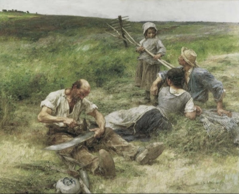 Haymaking, 1887 | Leon-Augustin Lhermitte | Giclée Canvas Print