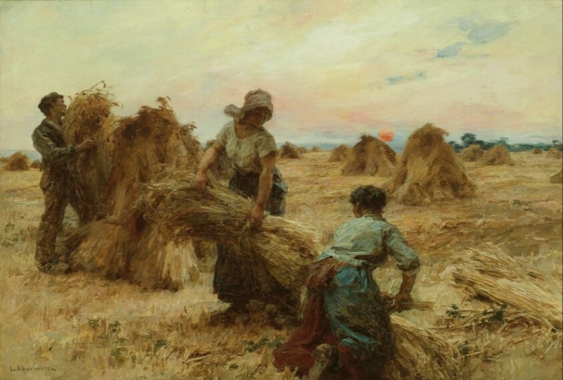The Harvesters, c.1888/89 | Leon-Augustin Lhermitte | Giclée Canvas Print