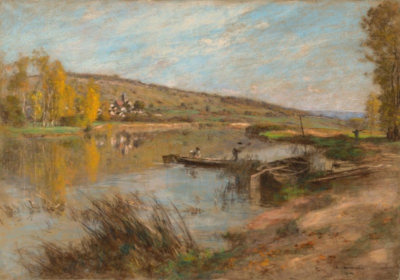 Sandkai, Chartèves, 1904 | Leon-Augustin Lhermitte | Giclée Papier-Kunstdruck
