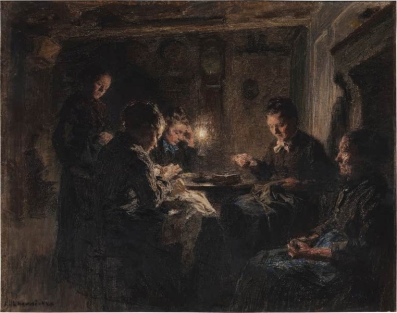Die Näherinnen, c.1886 | Leon-Augustin Lhermitte | Giclée Papier-Kunstdruck