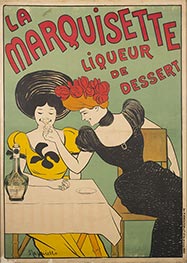 La Marquisette, 1901 von Leonetto Cappiello | Papier-Kunstdruck