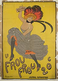 Le Frou Frou, 1899 von Leonetto Cappiello | Papier-Kunstdruck