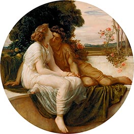 Acme and Septimus, c.1868 by Frederick Leighton | Canvas Print