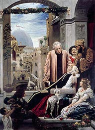 Frederick Leighton | The Death of Brunelleschi, 1852 | Giclée Canvas Print