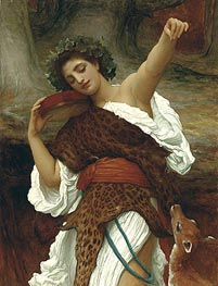 Bacchante | Frederick Leighton | Painting Reproduction