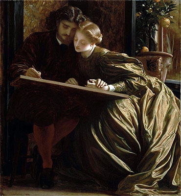 The Painter's Honeymoon, c.1864 | Frederick Leighton | Giclée Leinwand Kunstdruck